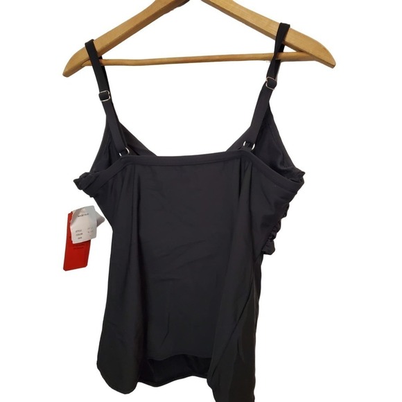 Magicsuit by Miracle Suit Tankini top sz 16 - Picture 5 of 10